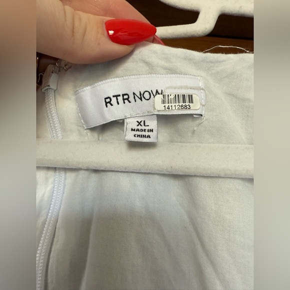 RTR NOW Blue Gingham Babydoll Dress - Picture 6 of 6